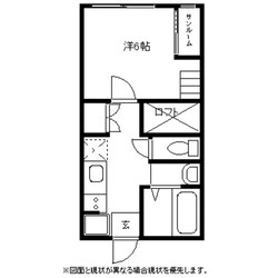 サンローラン北代の物件間取画像